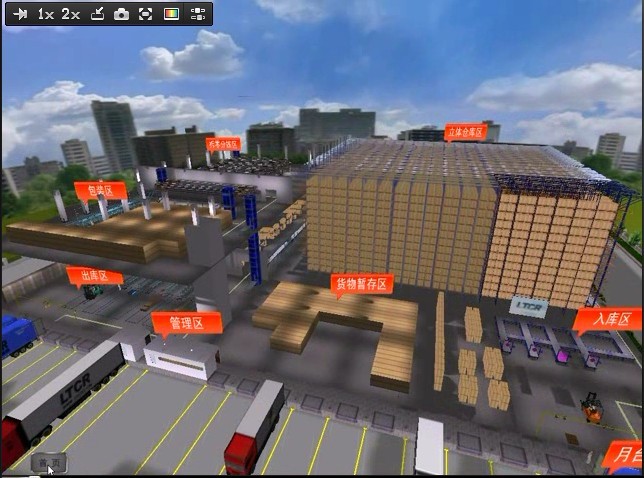 LG-RCJ02 3D仿真國際貿(mào)易立體化實(shí)訓(xùn)平臺(tái)