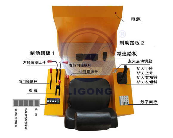 LG-MTT04-H型 推土機模擬機