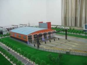 城市軌道沙盤(pán)車(chē)輛段(車(chē)庫(kù))