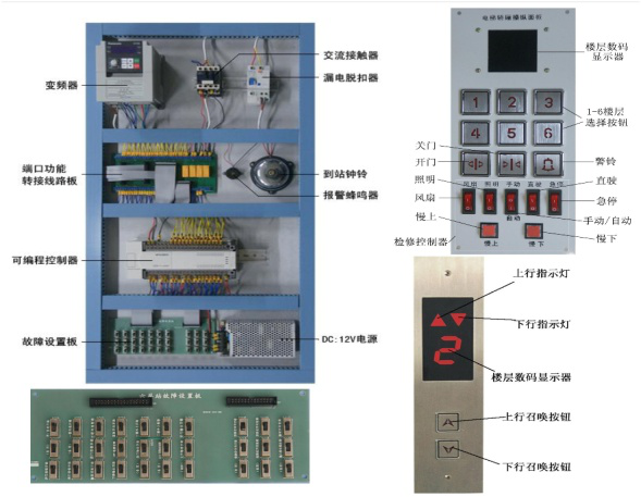 電梯綜合控制實訓考核設(shè)備