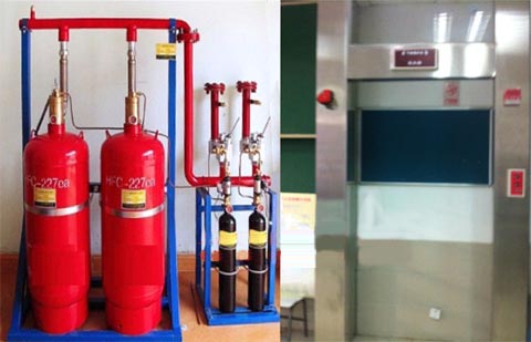 管網(wǎng)式氣體滅火系統(tǒng)考核培訓裝置